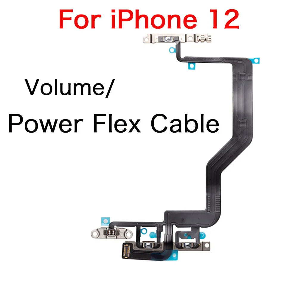 Power Volume Silent Flex Cable iPhone 11 12 Mini Pro Max