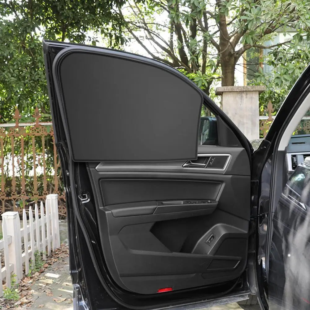 Universal Car Side Window Shades – Magnetic Sunshade Curtain Peaceful Pleasures Health and Wellness