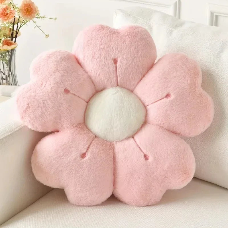 Sunflower Daisy Plush Pillow & Seat Cushion | Flower Gift