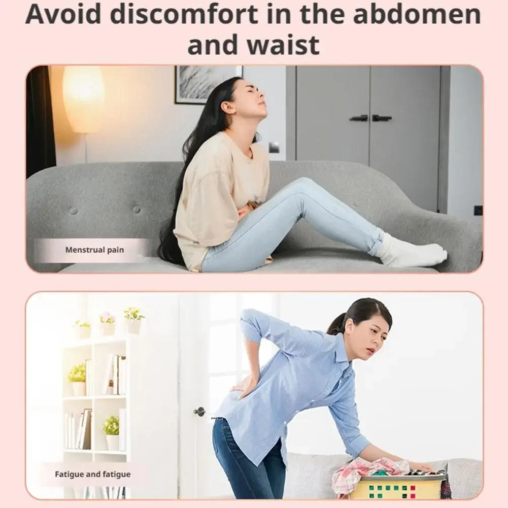 Electric Abdominal Massager Warming Palace Belt For Women's Menstrual with Adjustable Temperature Belt For Warming the Uterus Peaceful Pleasures Health and Wellness