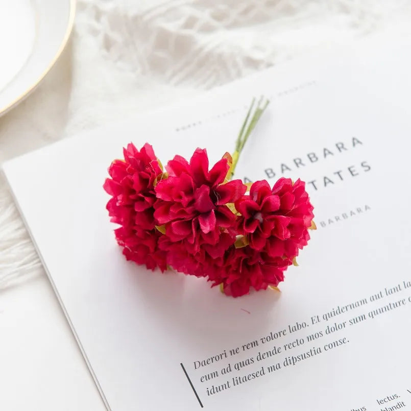 Silk Carnation Artificial Flowers – Wedding, Home & Party Decor