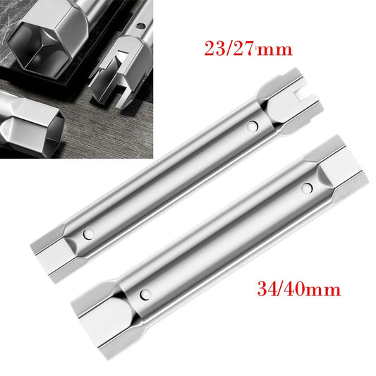 Double-Head Faucet Socket Wrench 23–27mm & 34–40mm | Pipe Tool Pipe Socket Wrench Oasis Select
