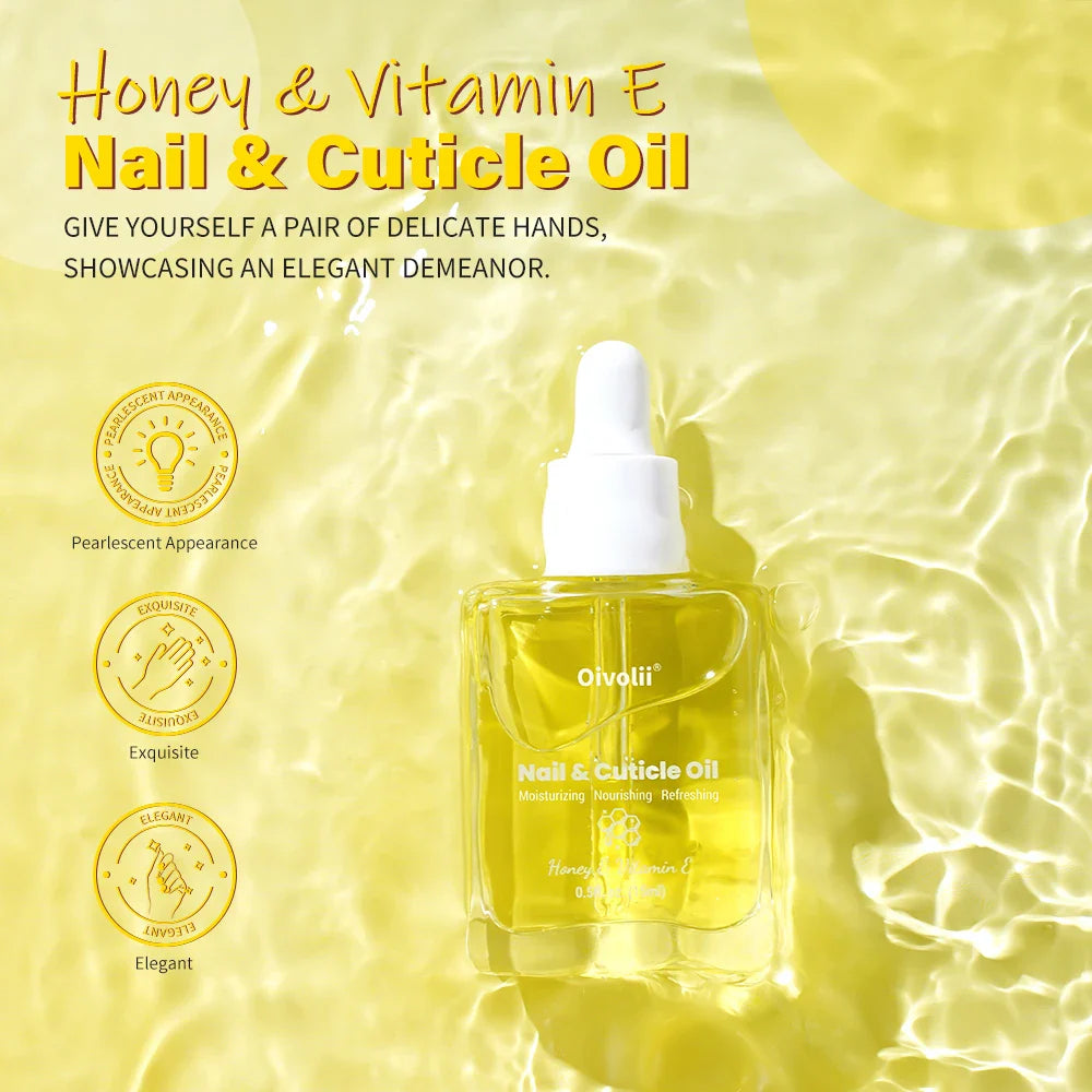 Cuticle Oil – Vitamin E & Honey Nail Repair & Moisturizer
