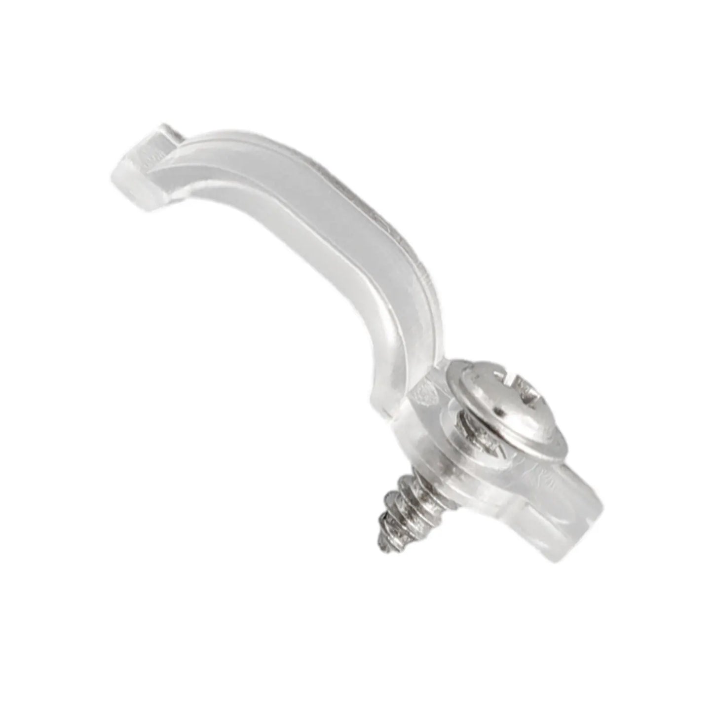 LED Strip Mounting Clips with Screws | 50 & 100 Pack, 10mm