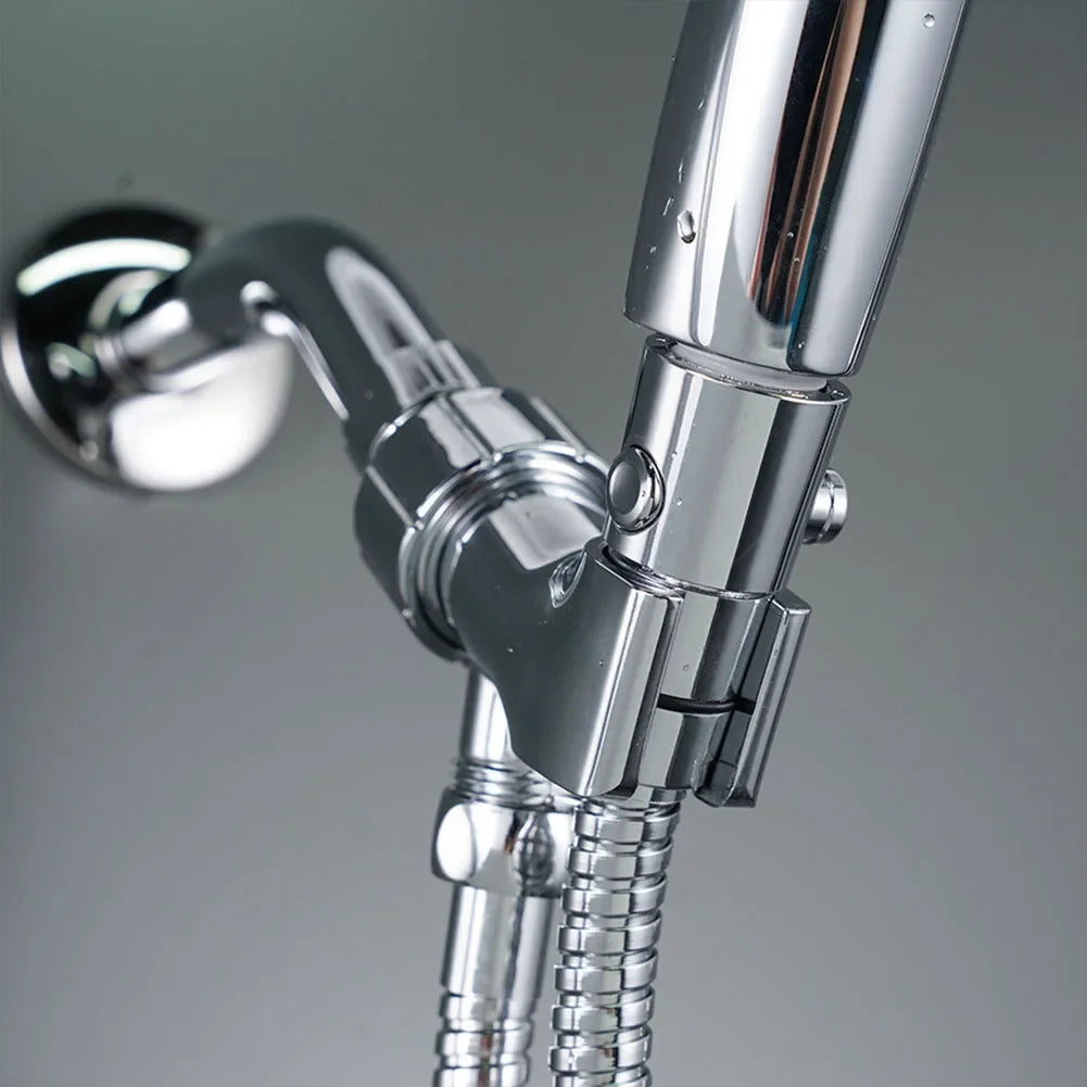 One-Button Shower Head Pause Valve | Water-Saving Stop Switch Shower Pause Valve Peaceful Pleasures Health and Wellness