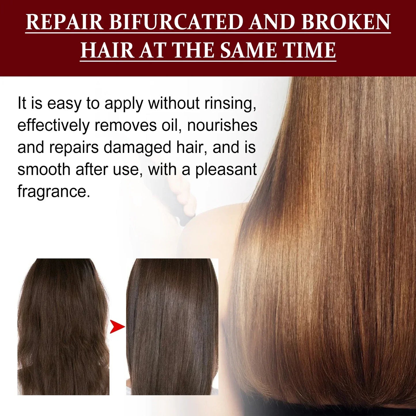 Hair Conditioner Essence Moisturizing Soften Repair Hair Mask Smoothing Treatment for Damaged Dry Curly Frizzy Hair Care Peaceful Pleasures Health and Wellness