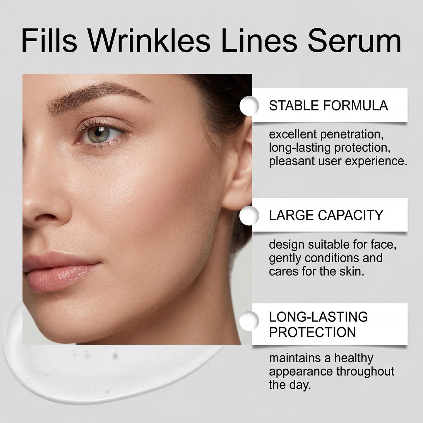 Facial Essence Deep Moisturizing Lifting Firming Skin Fade Fine Lines Dark Spot Remover Shrink Pores Relieve Dryness Skin Care Peaceful Pleasures Health and Wellness