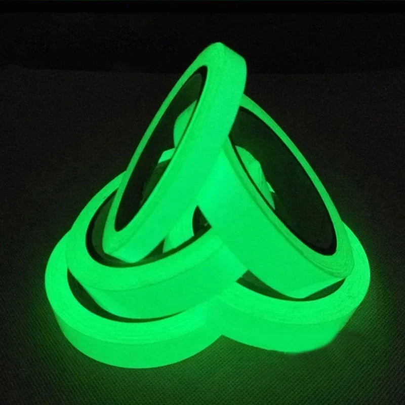 Glow in the Dark Tape 5M – Self-Adhesive Luminous Safety Tape