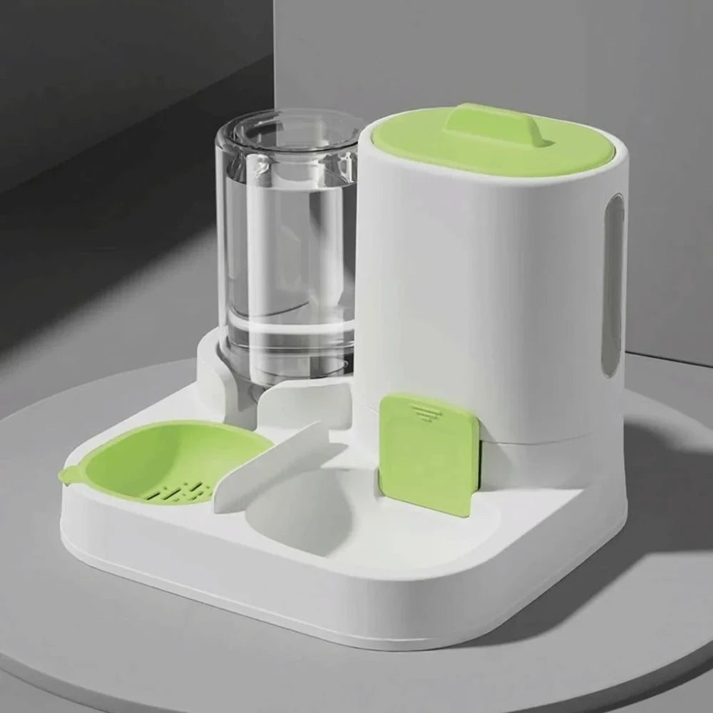 2-in-1 Automatic Dog Feeder & Water Dispenser | Large Capacity