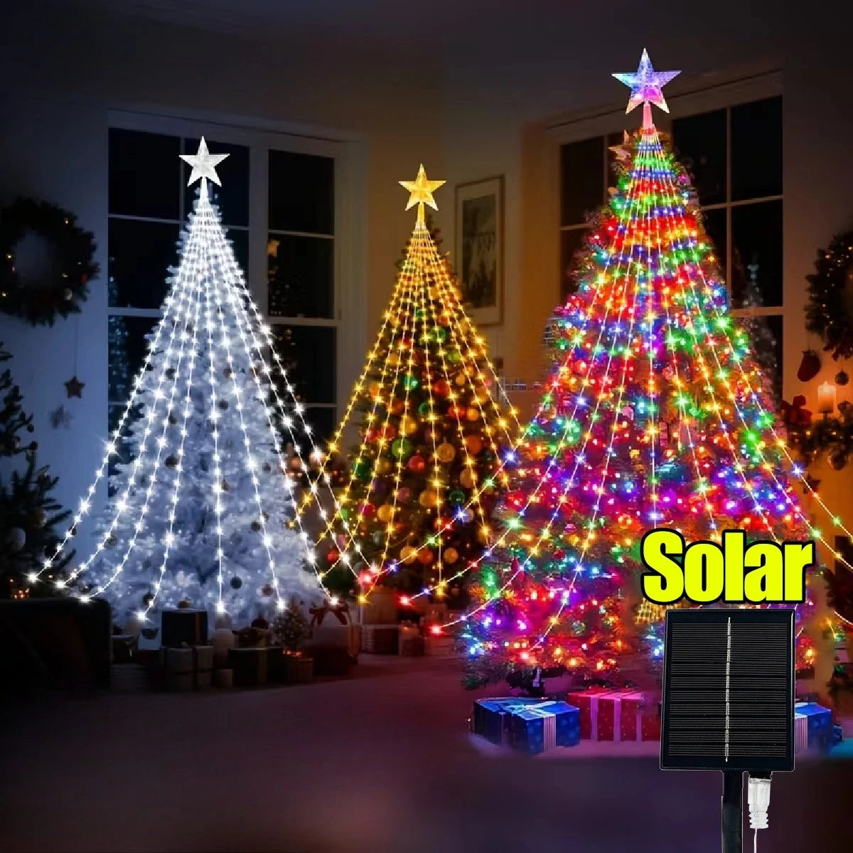 USB LED Fairy String Lights 2M/3M | 8 Modes Waterproof Outdoor