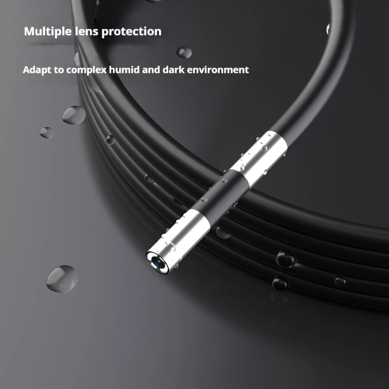 Industrial Endoscope Camera Single Lens Pipe Inspection Borescope for Checking Car Sewer Peaceful Pleasures Health and Wellness