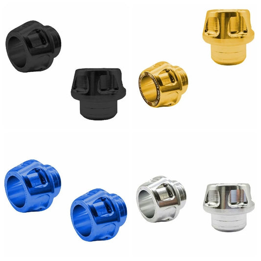 Motorcycle Front Fork Cup Replacement Aluminum Alloy Sliders Frame Protector Durable Fork Protectors Motorcycle Accessories Peaceful Pleasures Health and Wellness