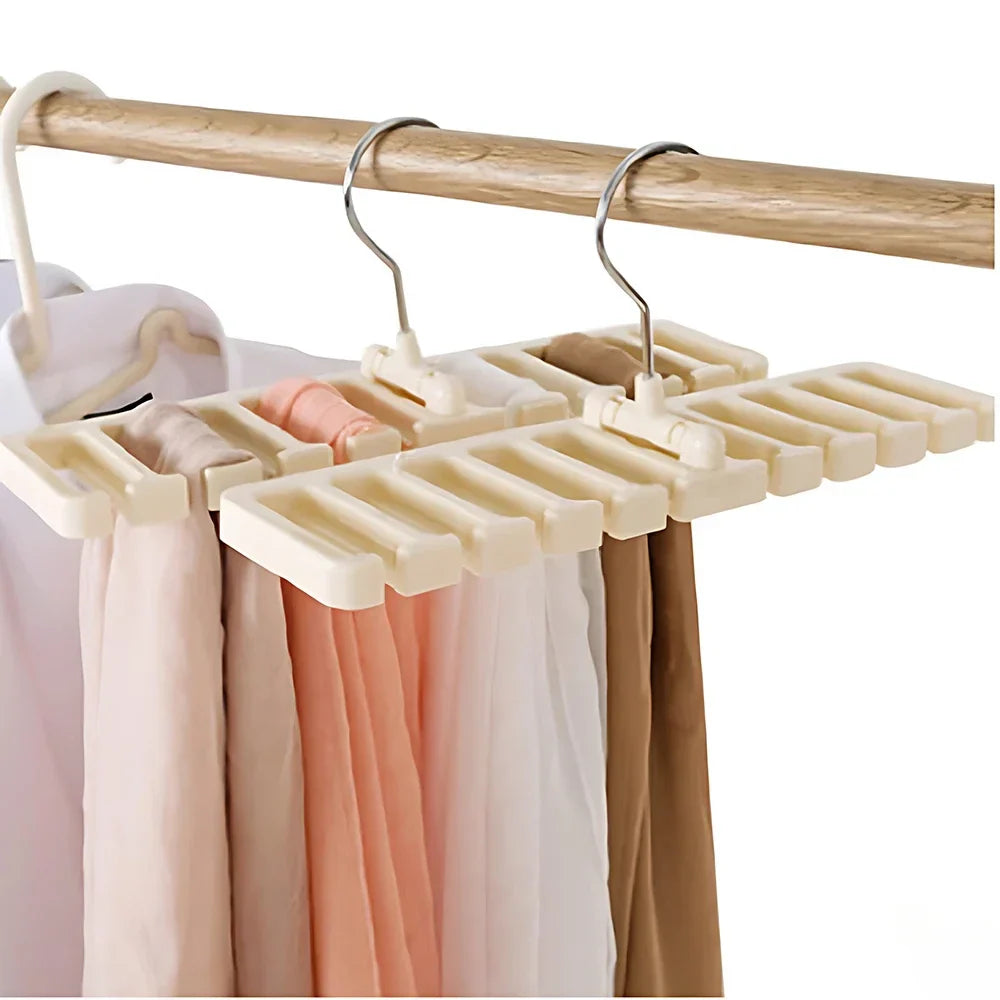 Rotating Belt & Scarf Organizer Rack | Closet Hanger Holder