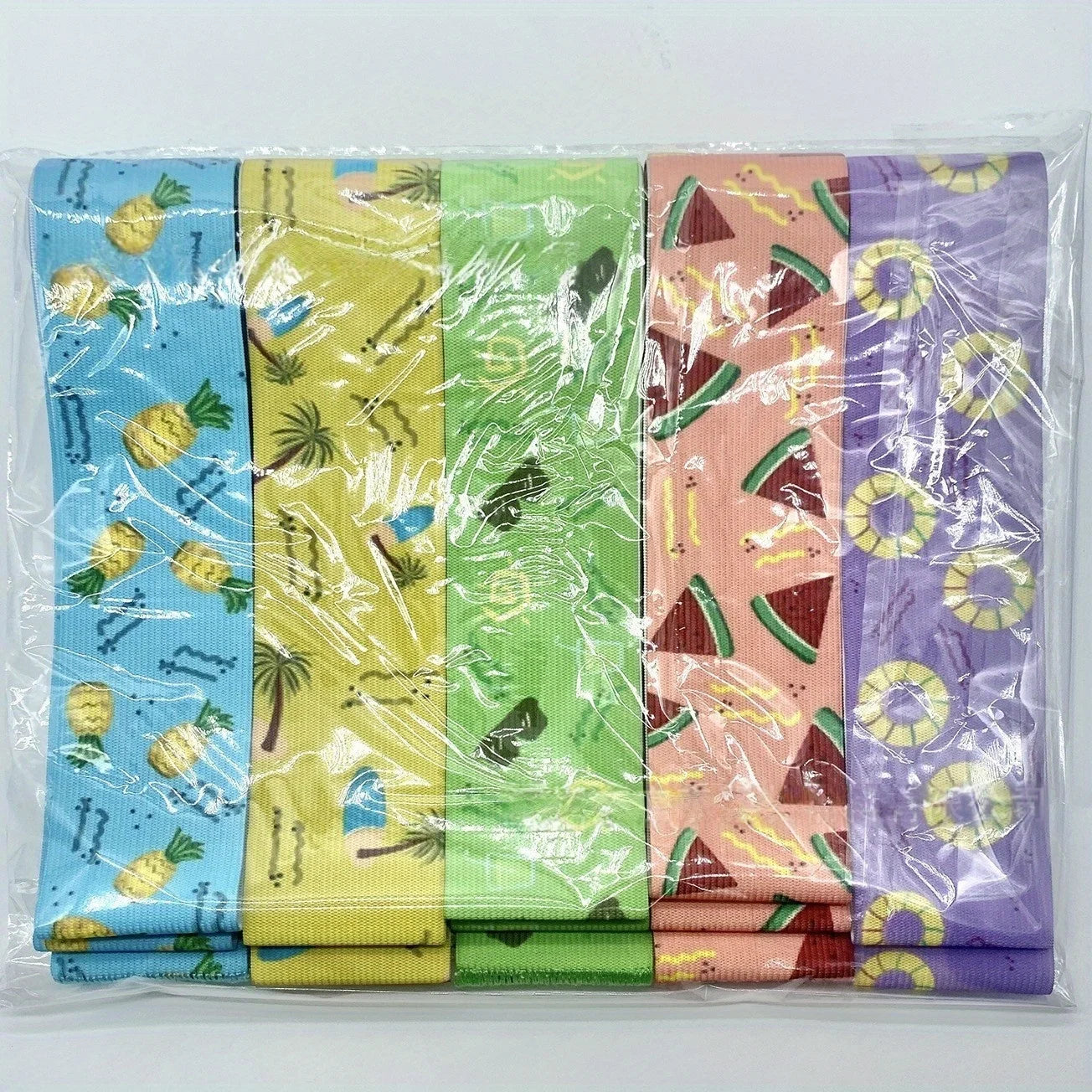5-Pack Elastic Towel Bands for Beach & Cruise Chairs Beach Chair Accessory Peaceful Pleasures Health and Wellness