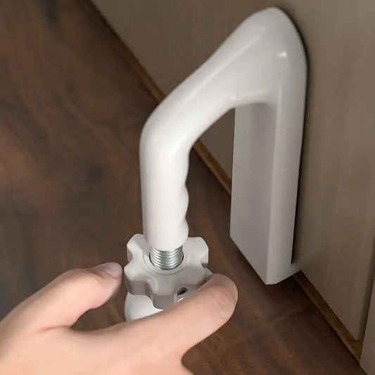 New 1Pcs Portable Door Security Device Jammer Door Stopper Add Safety Hotel Apartment Powerful Gate Stopper Travel Accessories Peaceful Pleasures Health and Wellness