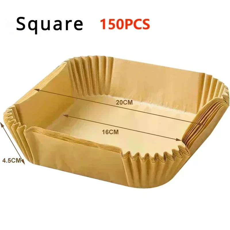 Disposable Air Fryer Parchment Liners – Non-Stick Baking Mats