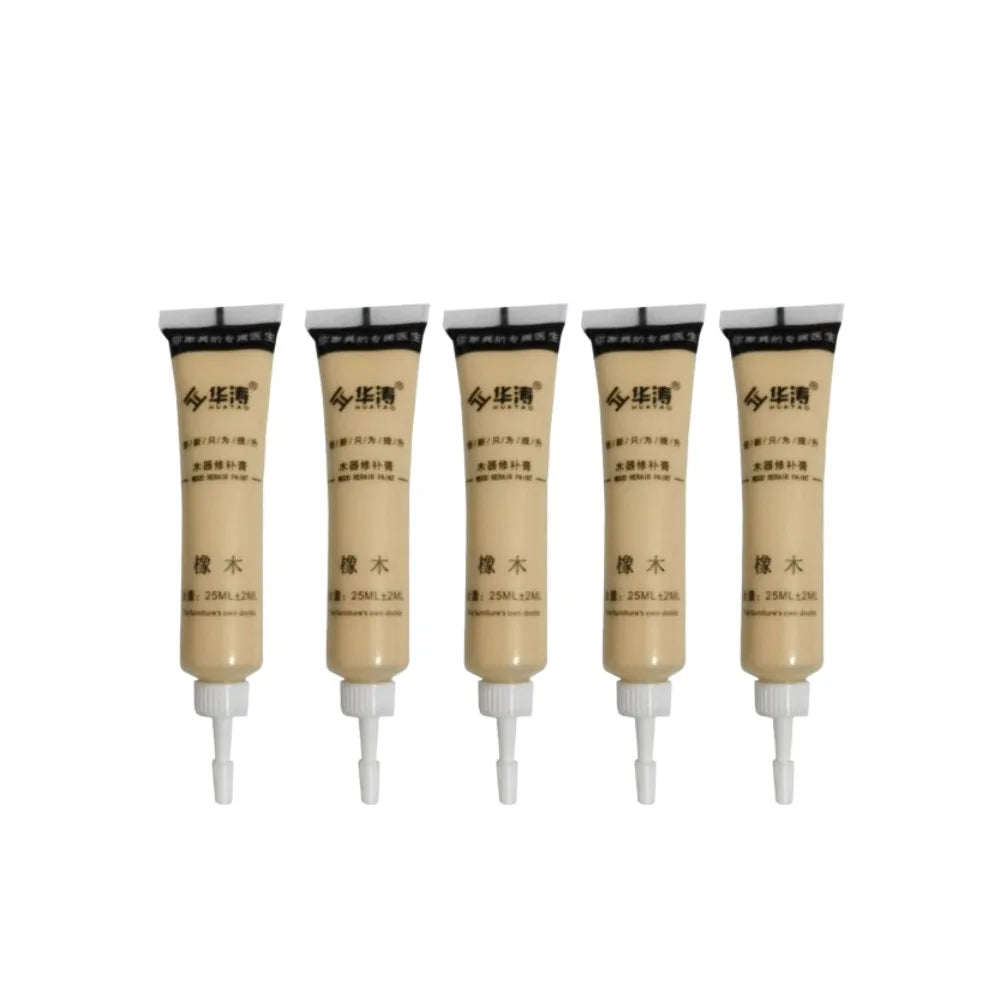Wooden Furniture Scratch Repair Cream for Damage Fix Peaceful Pleasures Health and Wellness 5pcs-G