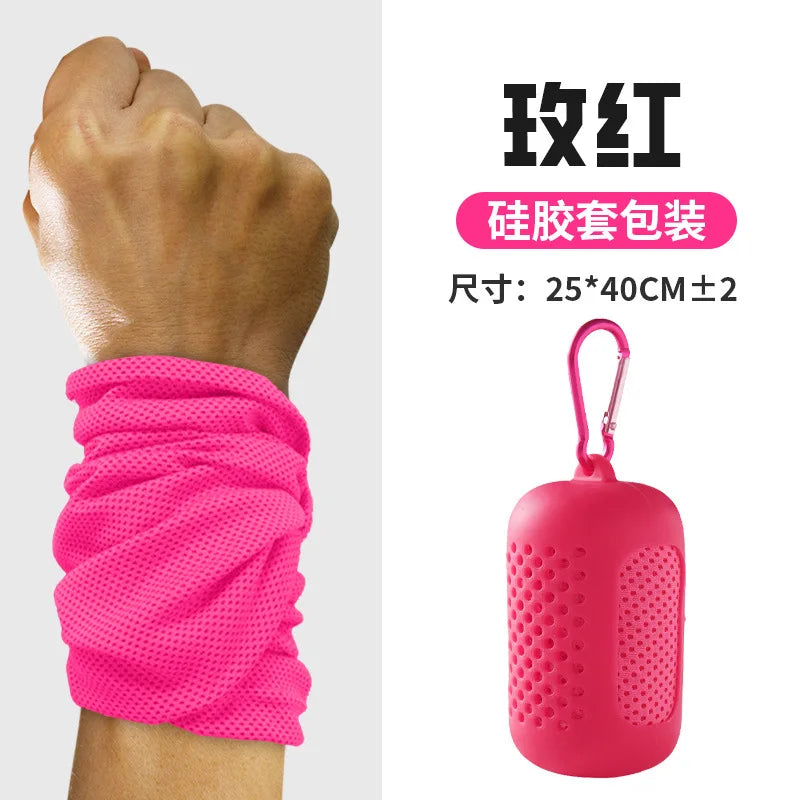 Sports Wrist Sweat Towel – Thin, Cool & Quick-Dry | 25×40cm