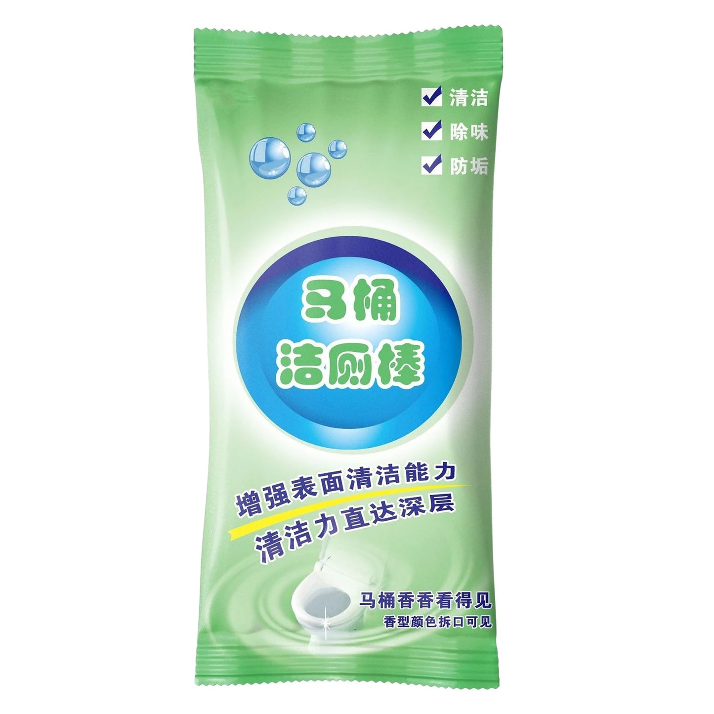 Concentrated Toilet Cleaner Gel Stick Automatic Toilet Cleaner Stick Long Lasting Toilets Bowl Cleaner For Home Hotel Cleaning Peaceful Pleasures Health and Wellness Jasmine 1pcs