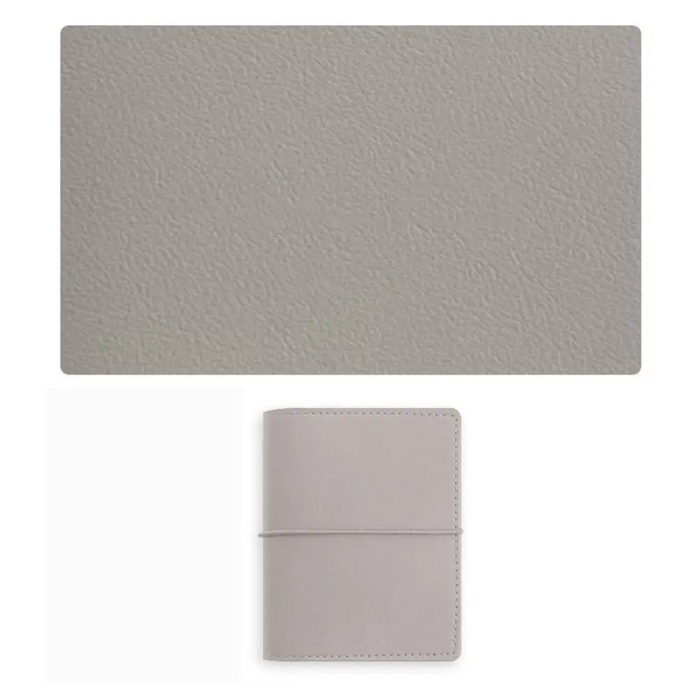 Simple M5 Loose Leaf Notebook PU Leather 50 Sheets Mini Pocket Notebook Planner Schedule DIY Binder Notebook School Peaceful Pleasures Health and Wellness