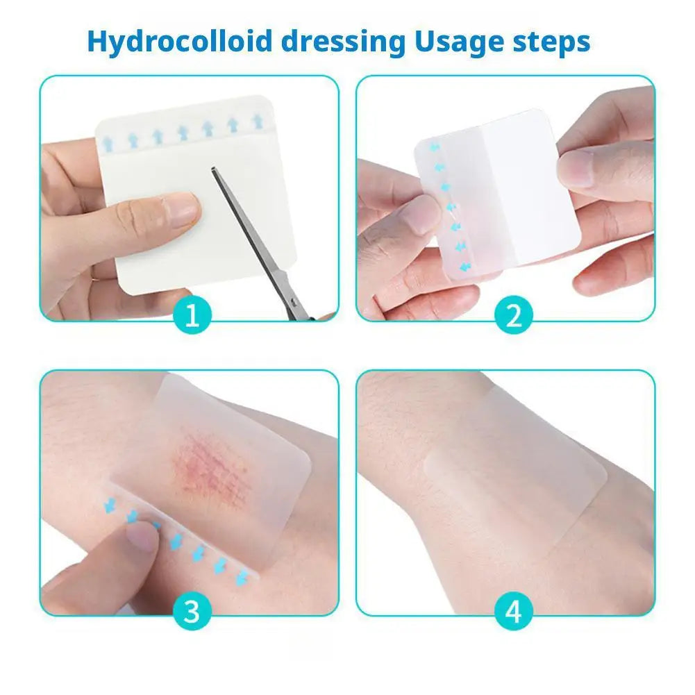Hydrocolloid Bandage Roll – Waterproof Cut-to-Size Dressing