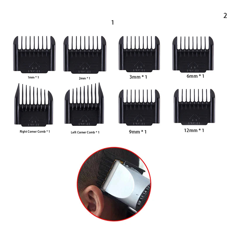 4-Piece Hair Clipper Guide Comb Set – Trimmer Attachments