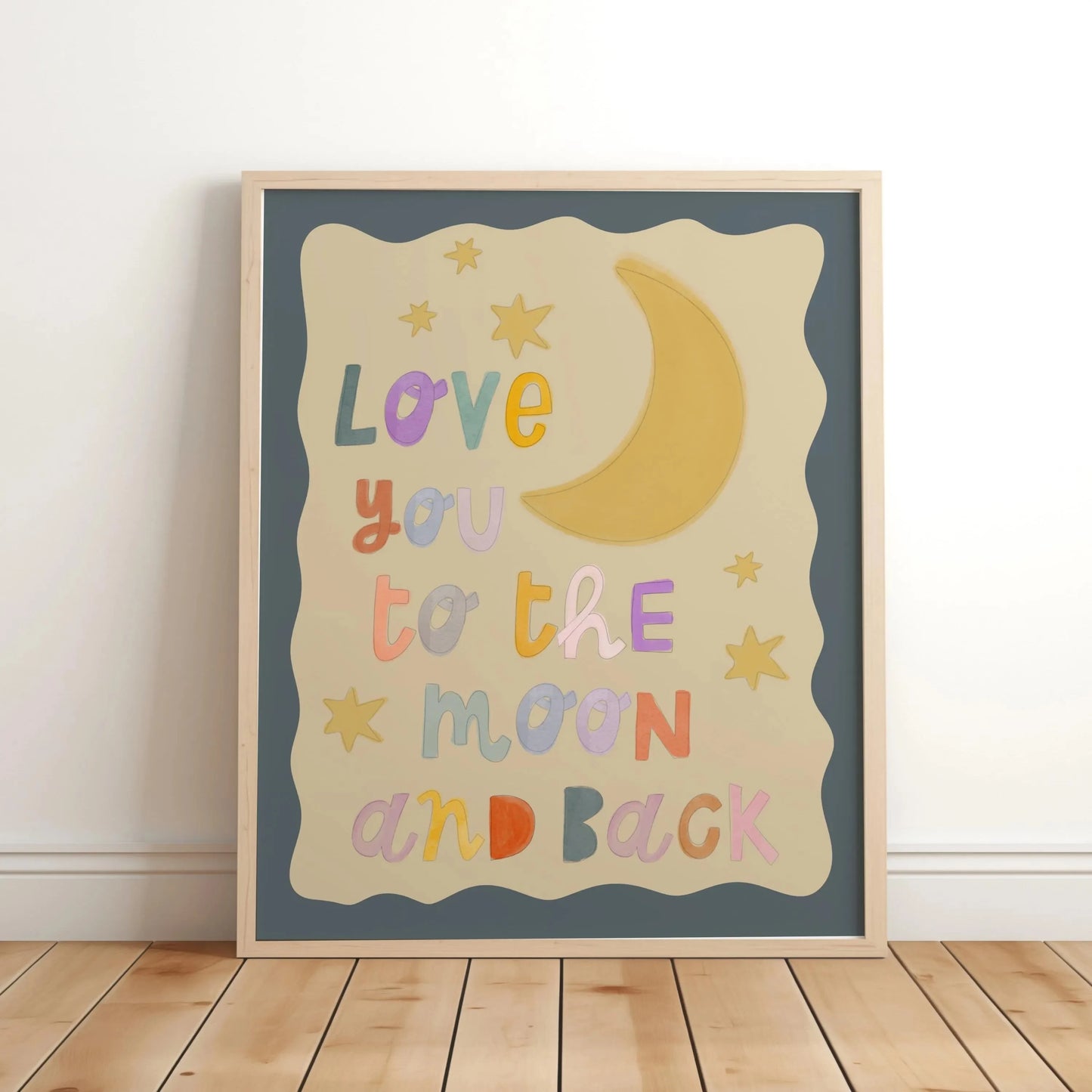 Unicorn Quote Canvas Wall Art | Nursery & Home Decor Print Canvas Wall Art Peaceful Pleasures Health and Wellness