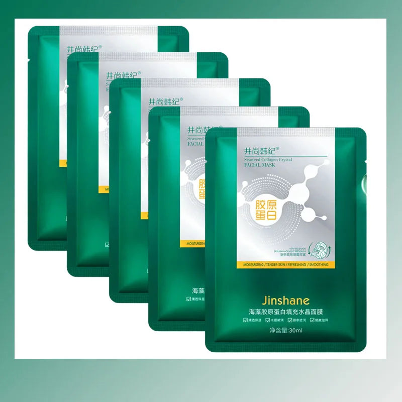 SADOER Seaweed Collagen Crystal Gel Face Mask – 5 x 30ml