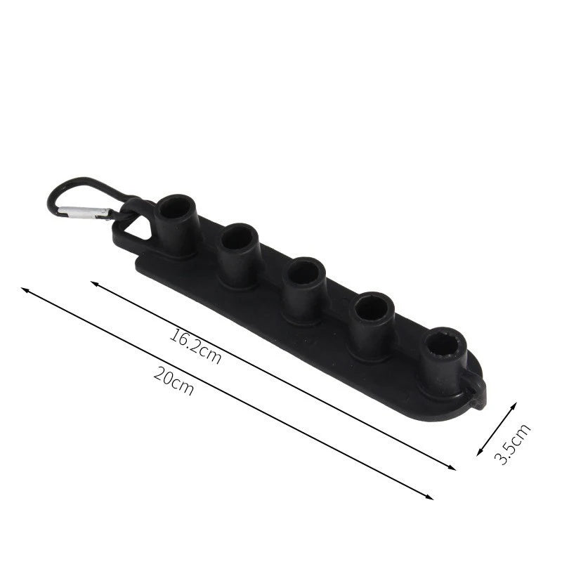 Pressure Washer Nozzle Tips Set – 5/7 Tips & Holder, 1/4" Quick Connect