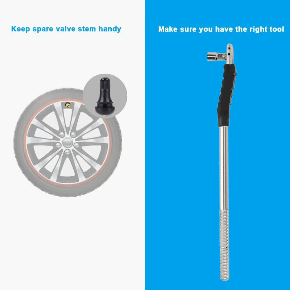 No Scratch Tire Valve Stem Puller Tool with Valve Core Remover Universal for Car Valve Stem Extenders Peaceful Pleasures Health and Wellness