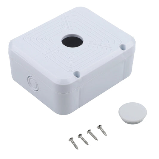 Junction Box CCTV Camera Video Wire Power Supply Cable Outdoor Peaceful Pleasures Health and Wellness white 1