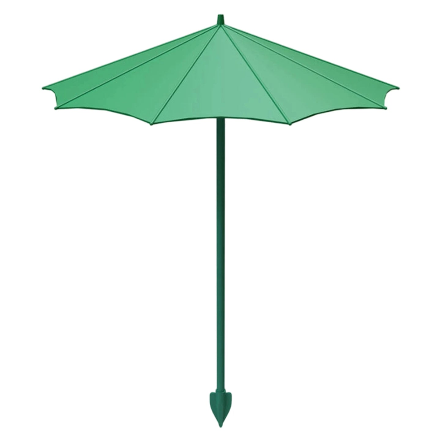 1/3Pcs Outdoor Plant Sun Shade Canopy Weatherproofs Garden Stake Plant Shade Umbrella Anti-Scorch Outdoor Garden Supplies Peaceful Pleasures Health and Wellness 44cm Green 1PCS