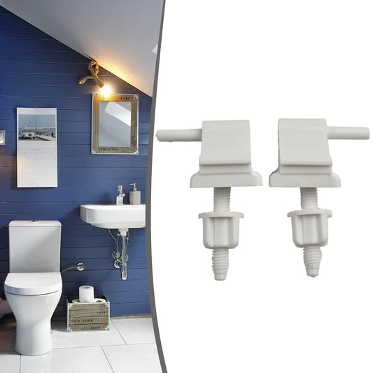 Plastic Toilet Seat Hinge Replacement Kit – Bolts & Screws Toilet Seat Hinge Kit Oasis Select