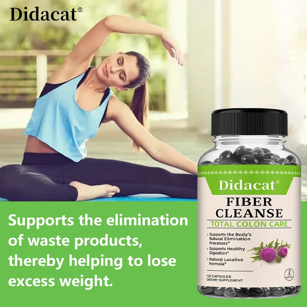 Psyllium Husk Fiber Capsules | Digestive & Gut Health Support