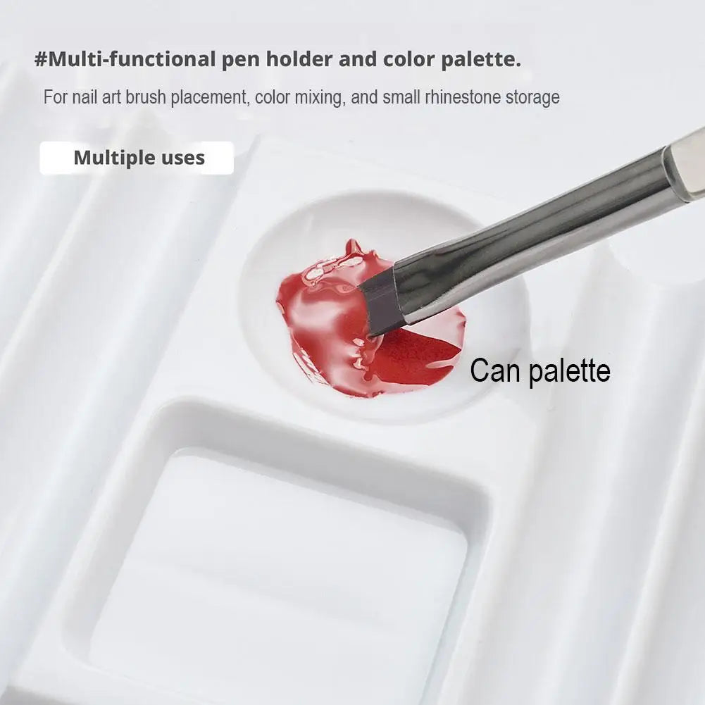 Nail Art Brush & Tool Holder – Dual Form Organizer Stand