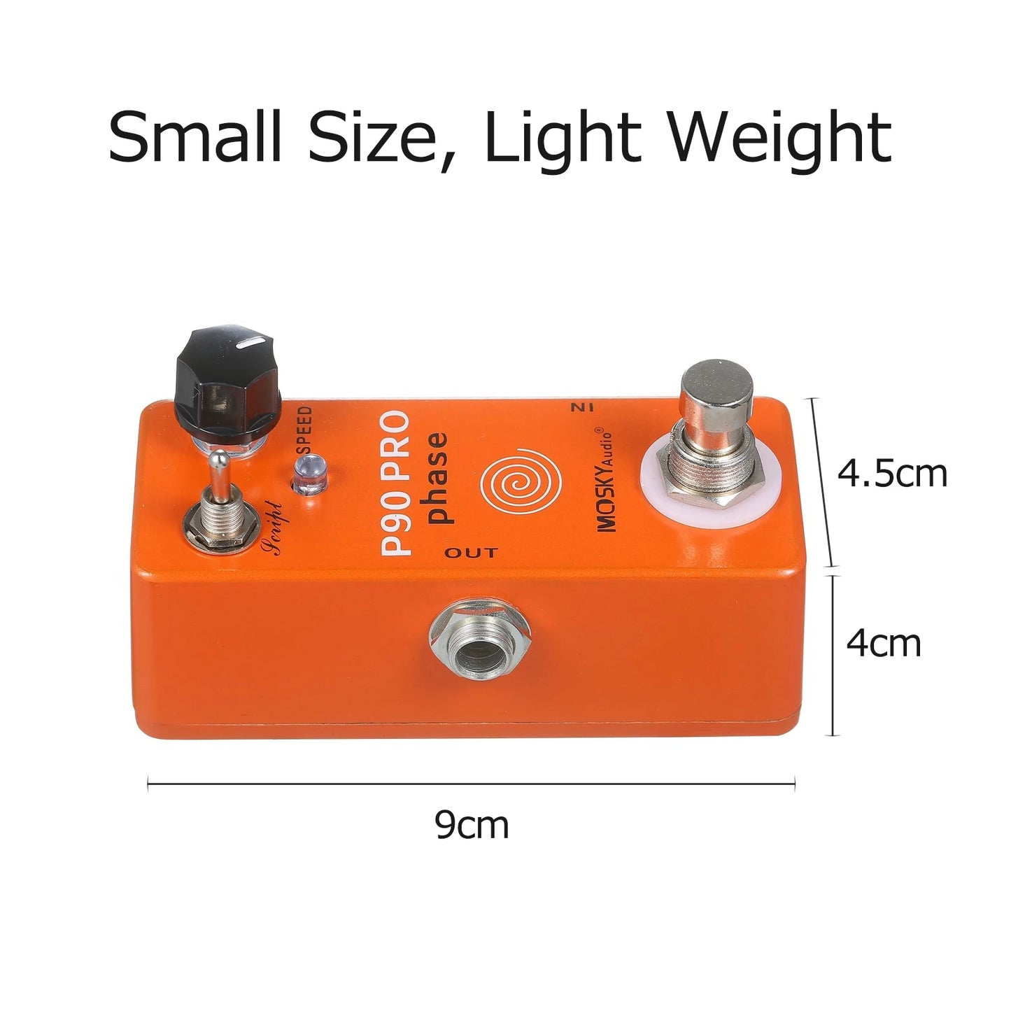 Guitar Effects Single Mini Vintage Phaser Pedal Effect MOSKYaudio P90