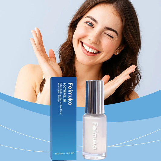 FEIMUKO Teeth Whitening Paint – Remove Stains & Bad Breath Teeth Whitening Paint Peaceful Pleasures Health and Wellness