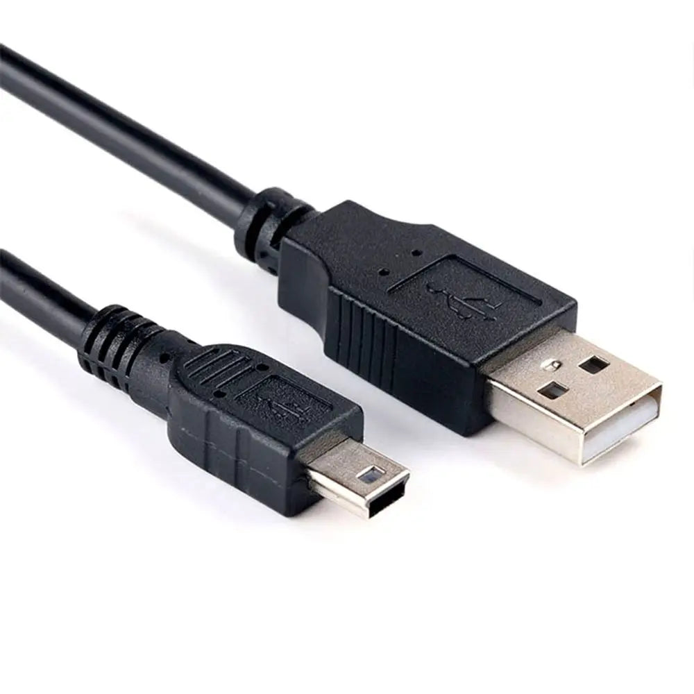 Sync GPS Best for Black Charging Male Mini Cord 2.0 A To 5 Pin B USB Adapter Peaceful Pleasures Health and Wellness