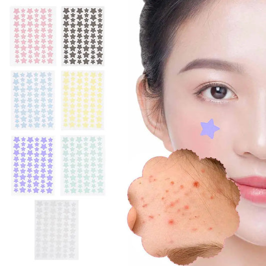 60-Pack Invisible Pimple Patches | Breathable Star-Shape Cover Pimple Patch Peaceful Pleasures Health and Wellness