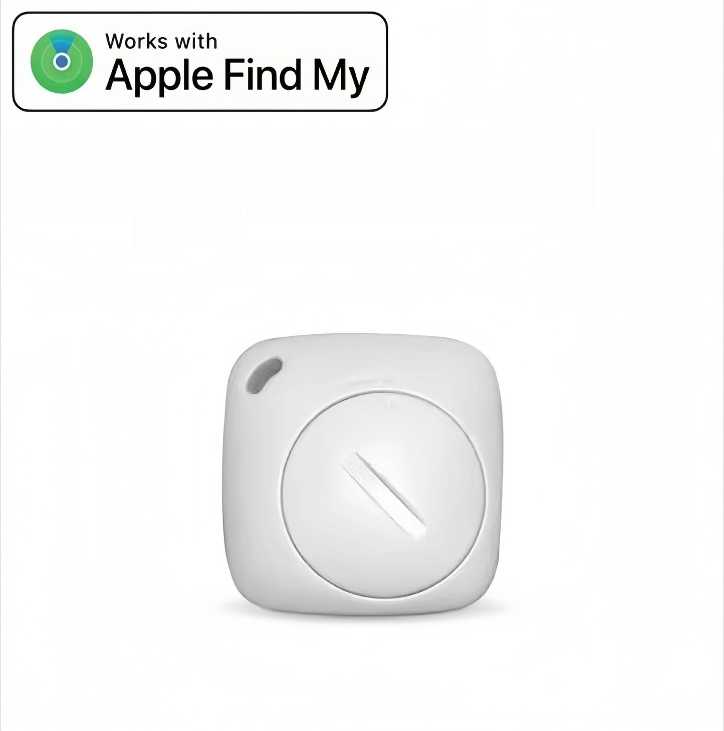 Smart Bluetooth GPS Tracker Work with Apple Find My APP ITag Anti Lost Reminder Device MFI Rated Locator Car Key Pet Kids Finder Peaceful Pleasures Health and Wellness WHITE