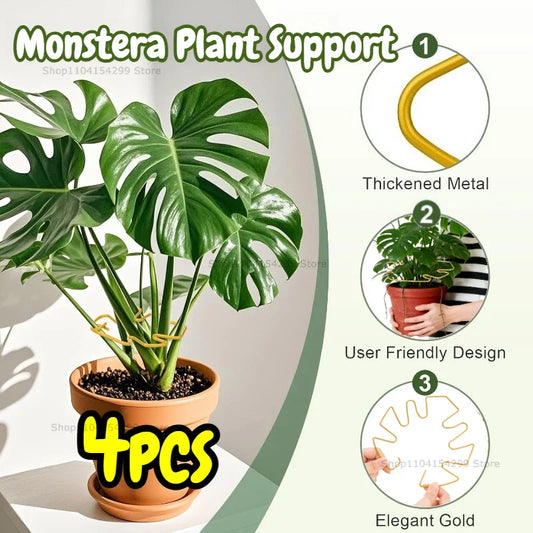 Large Monstera Plant Support Frame – Stem Climbing Stabilizer Plant Support Frame Oasis Select