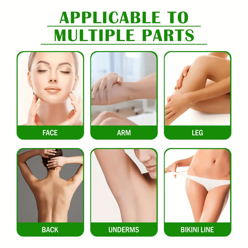 Painless Hair Removal Cream – Body & Intimate Areas | Women & Men Peaceful Pleasures Health and Wellness