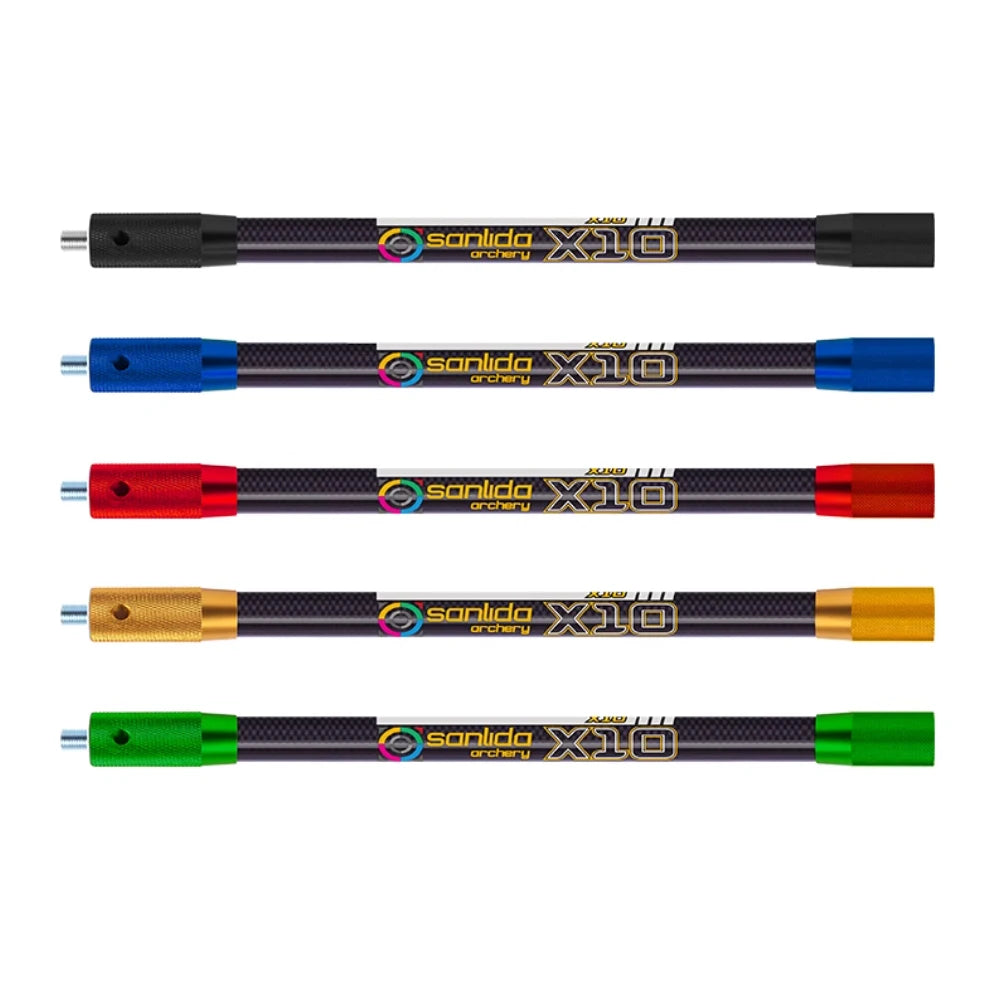 Sanlida Archery X10 Stabilizer 5 12 15 28 30 Carbon Rod Compound Bow