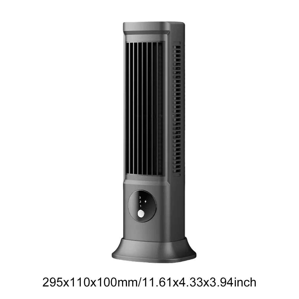 Tower Fan USB Rechargeable Portable Table Fan Quiet Cooling Personal Fan for Bedroom Home Office Peaceful Pleasures Health and Wellness