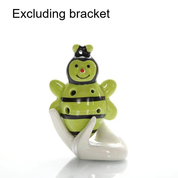 Six-hole Ocarina Animal Cartoon Cute Bee Shape Multiple Colors