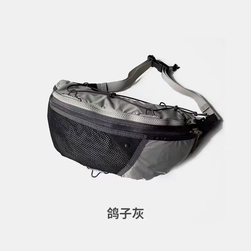 Men's Large Capacity Nylon Messenger Crossbody Shoulder Bag