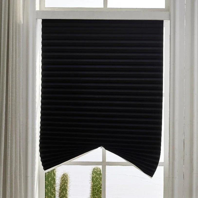 Self-Adhesive Pleated Window Blind | No-Drill Privacy Shade