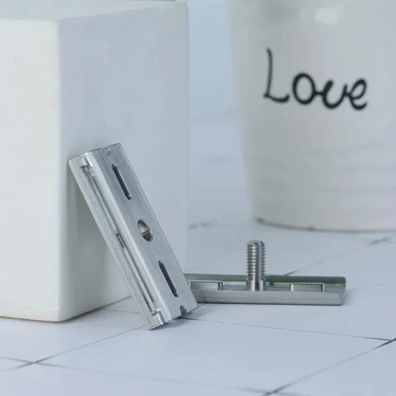 2026 Yaqi Tile 316 Stainless Steel Safety Razor Head Peaceful Pleasures Health and Wellness