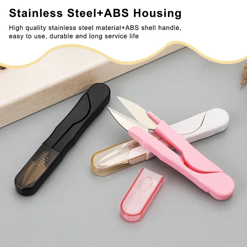 U-Shape Embroidery Scissors – Thread Cutter for Cross-Stitch