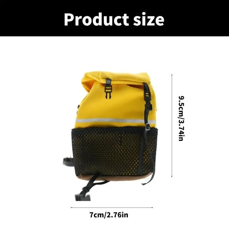 Miniature Backpack for 1/8 & 1/10 Scale Climbing Model Figures